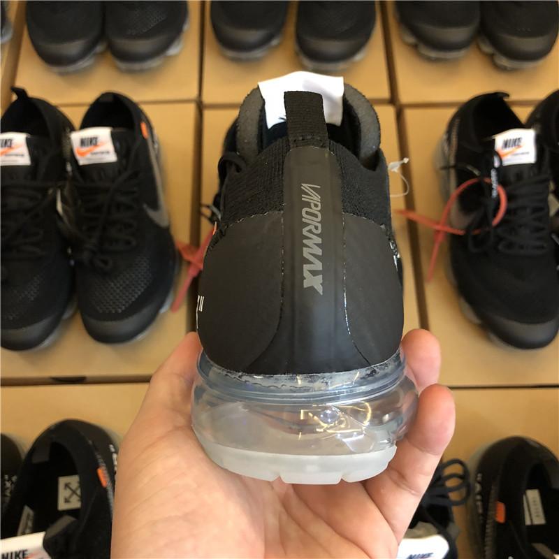 PK God OFF–WHITE x Nike Air VaporMax “Black” ready to ship